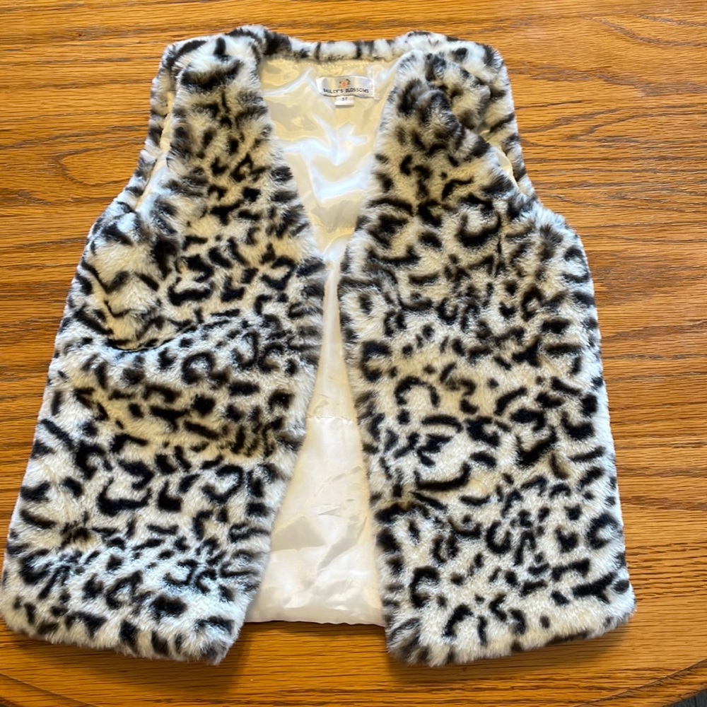 Bailey’s Blossoms fur vest